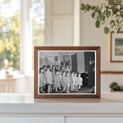 Preschool Children at French School New York 1944 - Available at KNOWOL