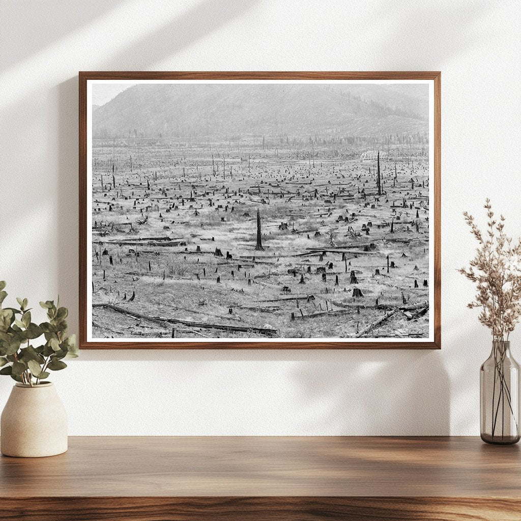 Priest River Valley Settlers Cultivating Hay 1939 - Available at KNOWOL