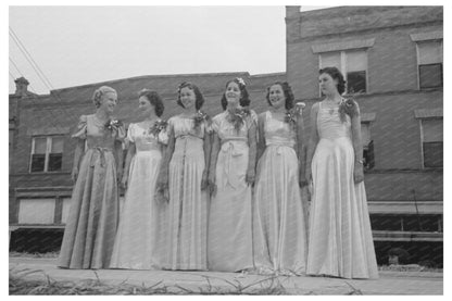 Princesses at National Rice Festival 1938 Louisiana - Available at KNOWOL