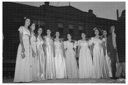 Princesses at National Rice Festival Crowley Louisiana 1938 - Available at KNOWOL