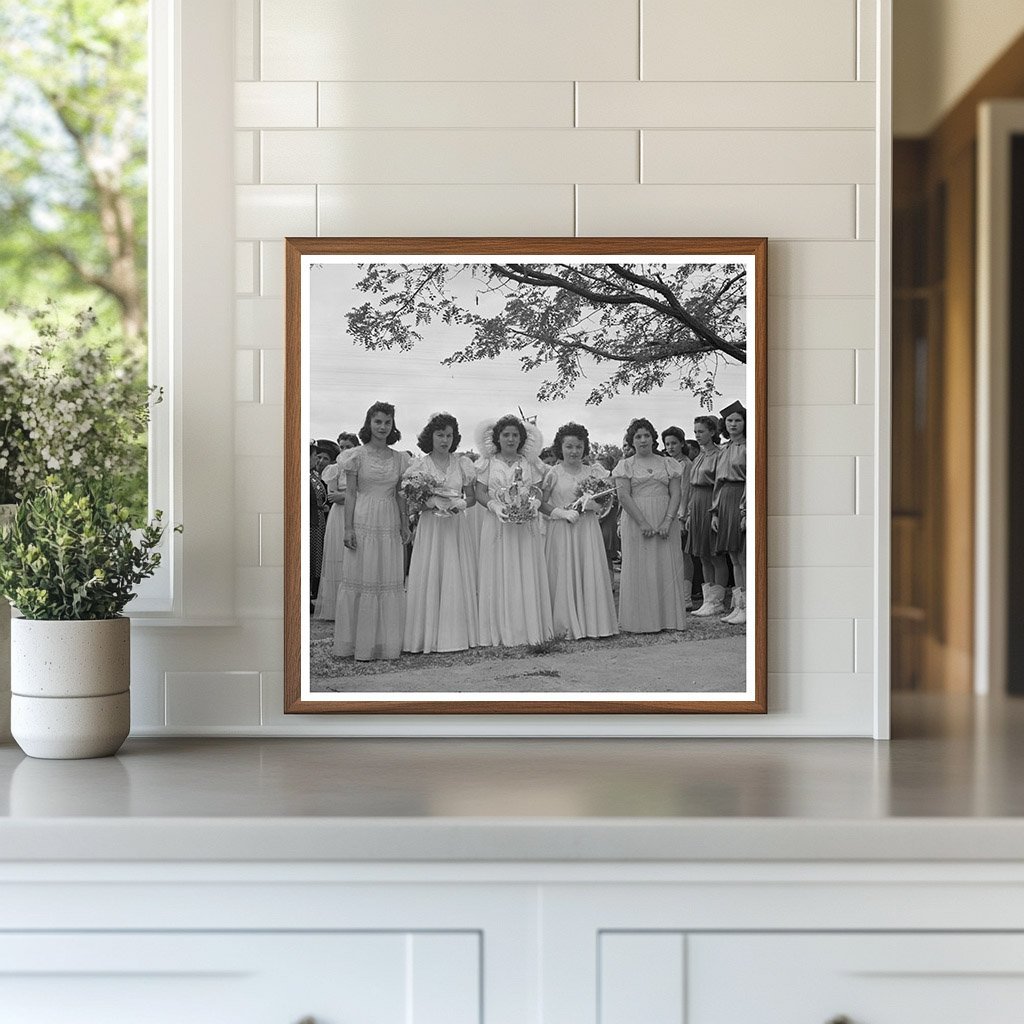 Queen and Maids at Festival of the Holy Ghost May 1942 - Available at KNOWOL