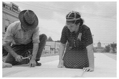 Queens Platform Preparation National Rice Festival 1938 - Available at KNOWOL