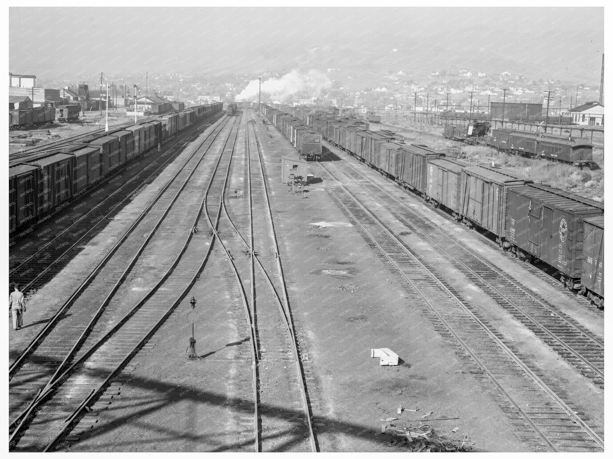 Railroad Development in Klamath Falls Oregon 1939 - Available at KNOWOL