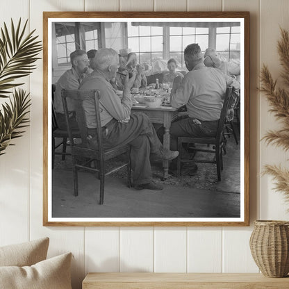 Ranchers Dinner in Big Hole Valley Montana August 1942 - Available at KNOWOL