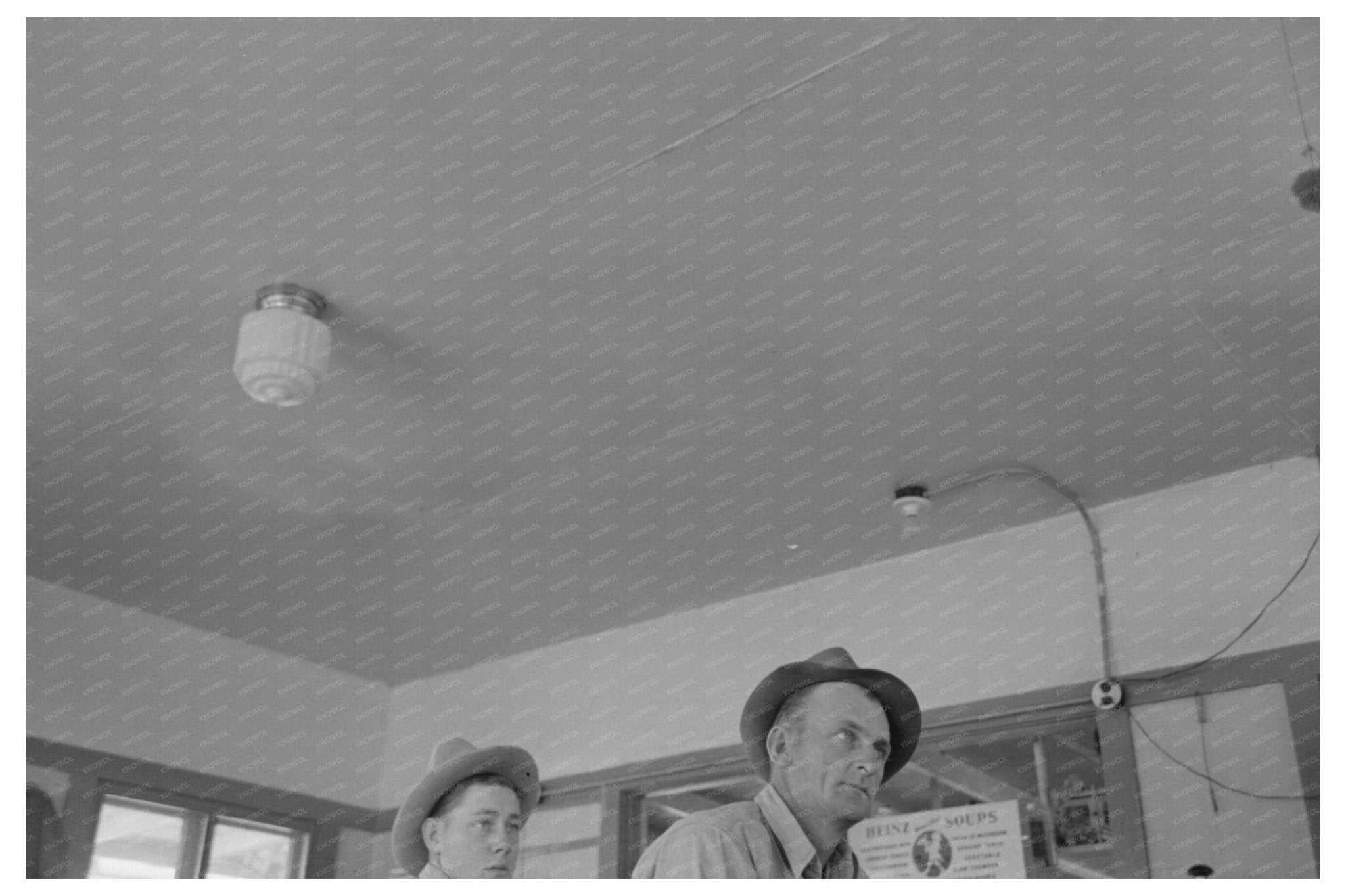 Raymondville Texas Restaurant Scene February 1939 Vintage Photo - Available at KNOWOL