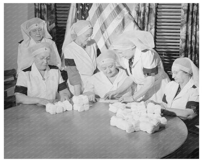 Red Cross Volunteers at Church of the Good Shepherd 1944 - Available at KNOWOL