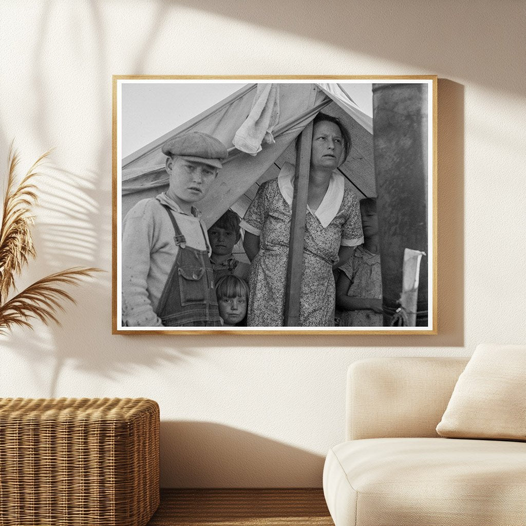 Refugee Family in California Spring 1937 - Available at KNOWOL