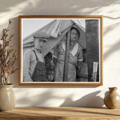 Refugee Family in California Spring 1937 - Available at KNOWOL