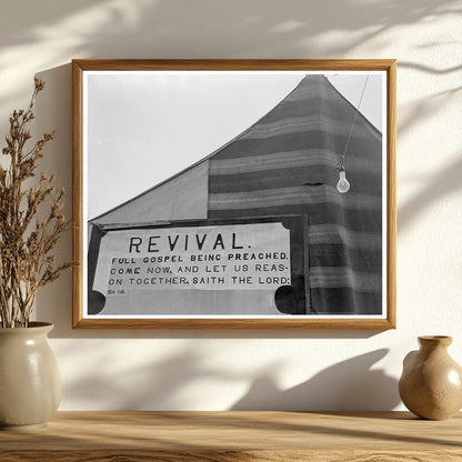 Revival Meetings in Yakima Shacktown August 1939 - Available at KNOWOL