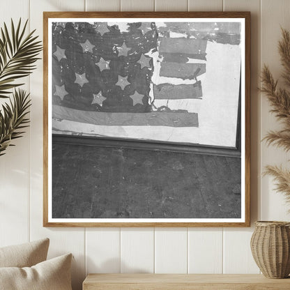 Revolutionary War Flag from 1937 Photo in Illinois - Available at KNOWOL