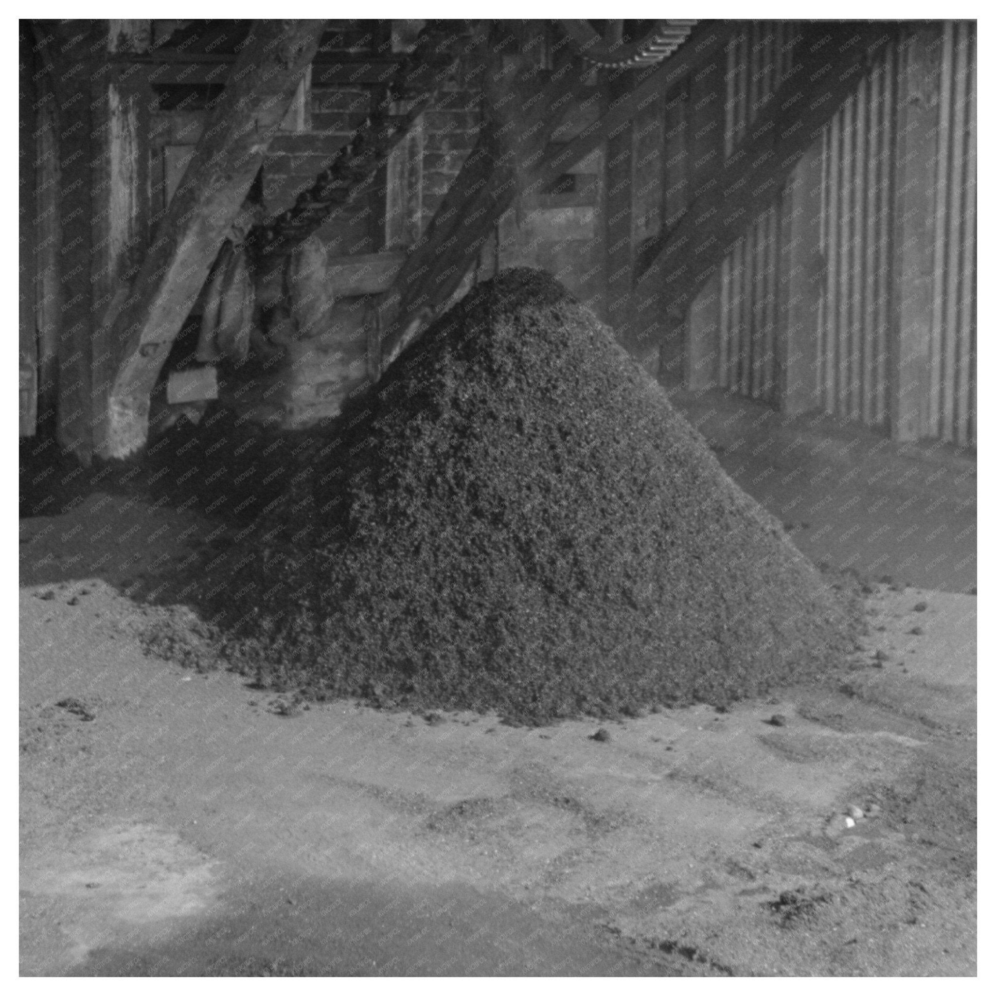 Rice Mill Abbeville Louisiana Byproducts September 1938 - Available at KNOWOL