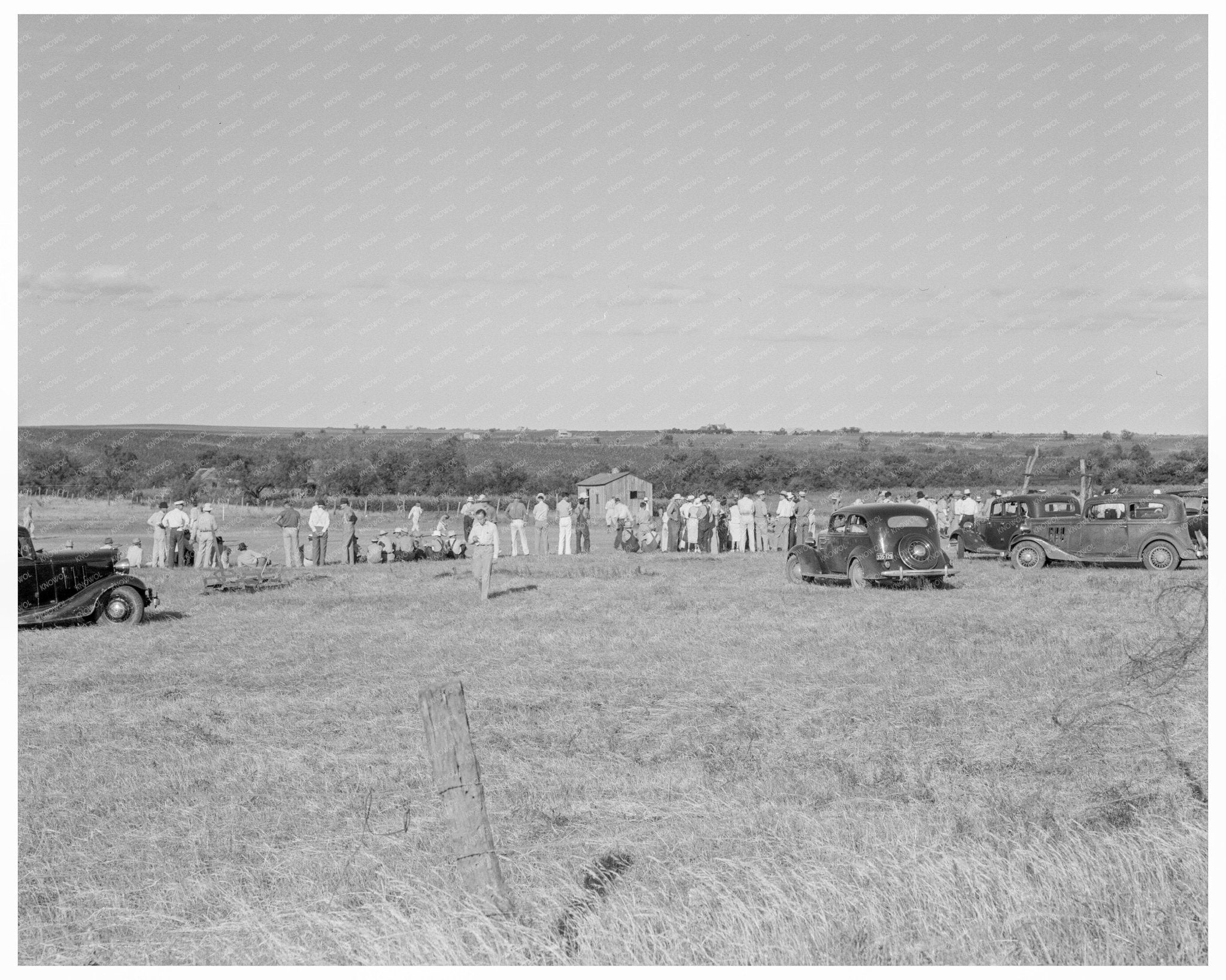 Rice vs Perry Baseball Game June 1937 Texas Towns - Available at KNOWOL