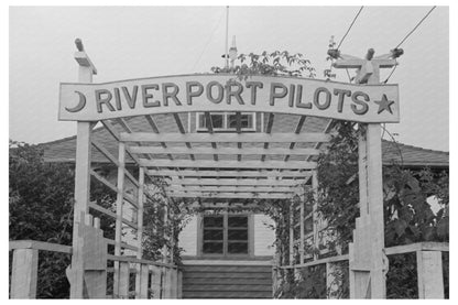 River Pilot at Pilottown Louisiana Clubhouse 1938 - Available at KNOWOL