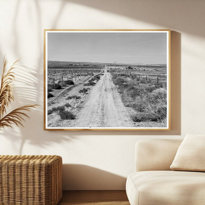 Road to Schroeder Place Dead Ox Flat Oregon 1939 - Available at KNOWOL