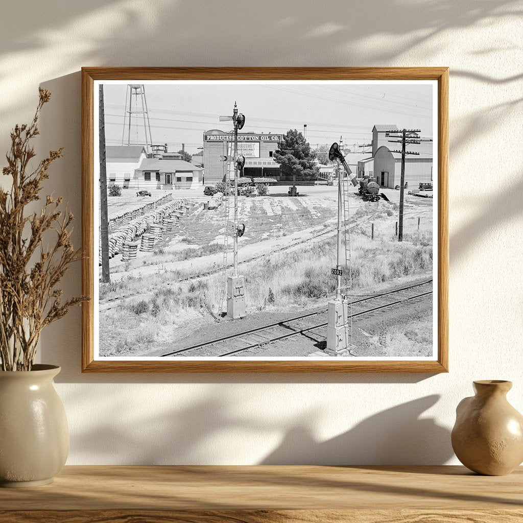 Roadside Scene Near Fresno California 1939 - Available at KNOWOL