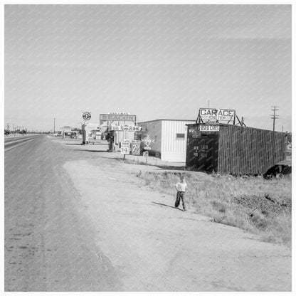 Roadside Scene U.S. Highway 99 California May 1939 - Available at KNOWOL