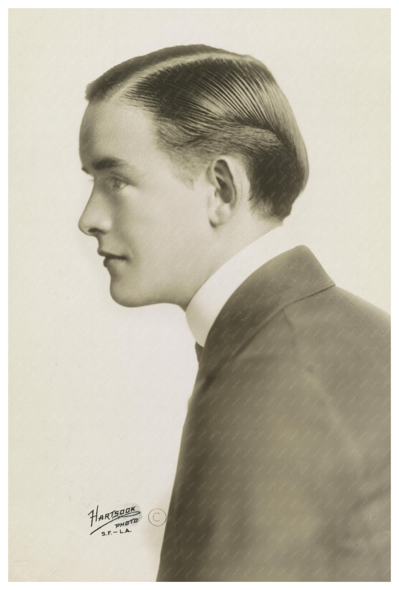 Robert Harron 1915 Vintage Photo Silent Film Era Actor - Available at KNOWOL