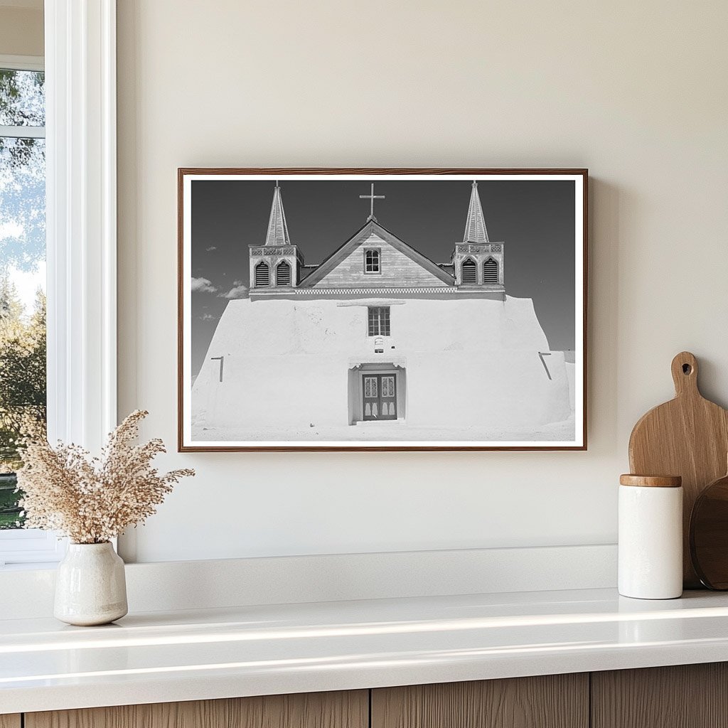 Roman Catholic Church Isleta New Mexico October 1940 - Available at KNOWOL