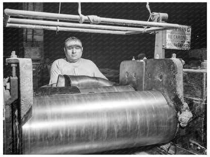 Rubber Stock for Army Vehicles in Akron Ohio December 1941 - Available at KNOWOL