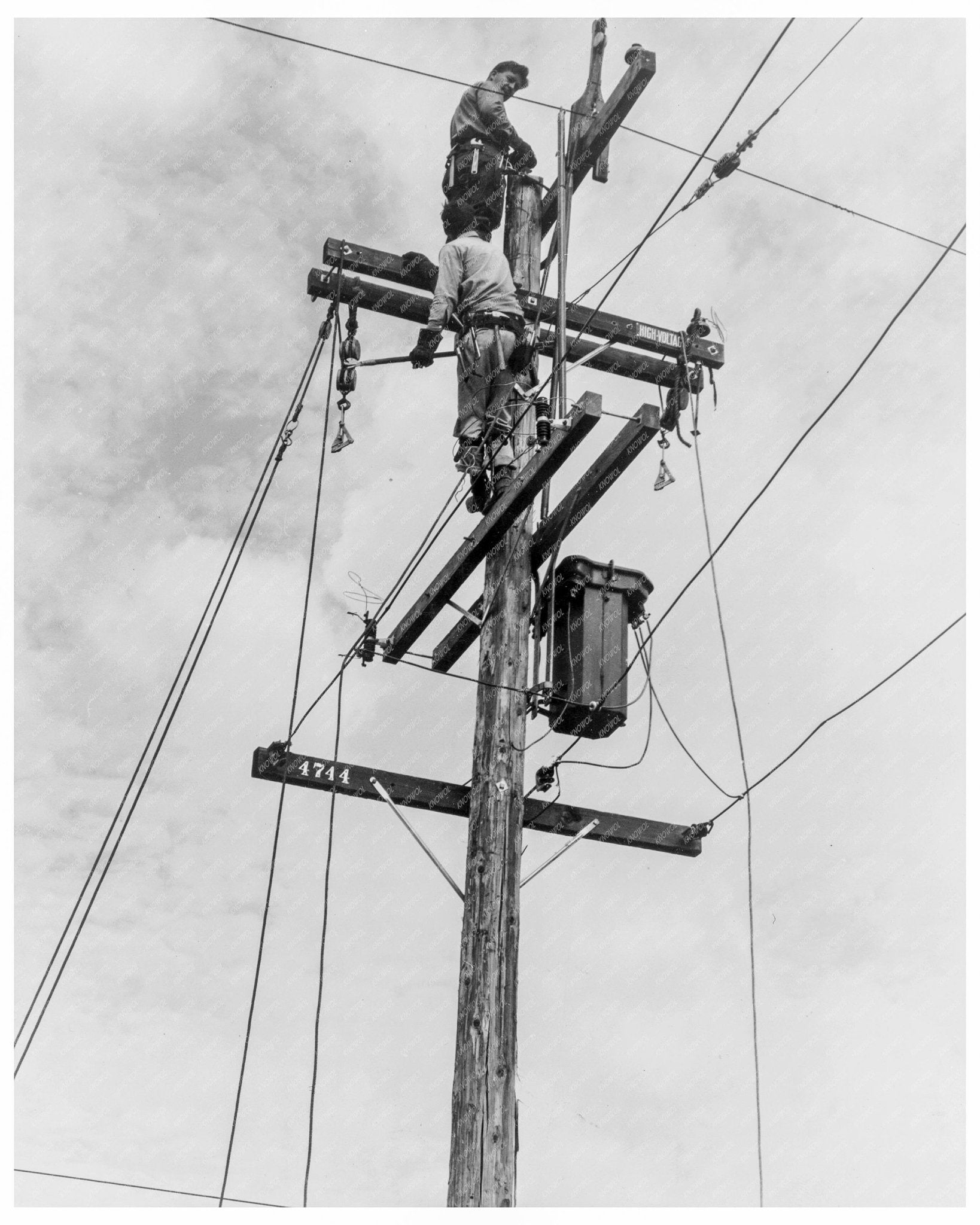 Rural Electrification in San Joaquin Valley California November 1938 FSA OWI Collection - Available at KNOWOL