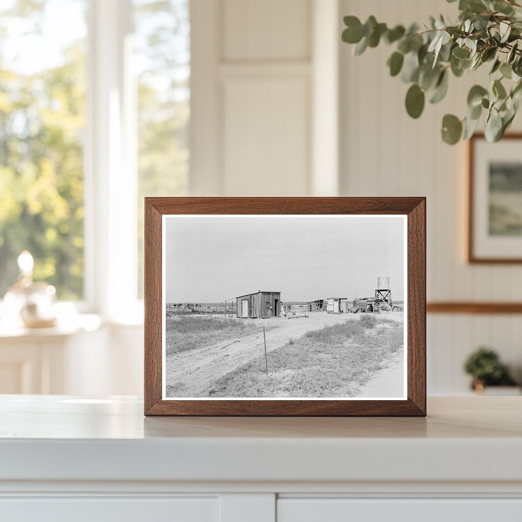 Rural Home in Tulare County California 1938 - Available at KNOWOL