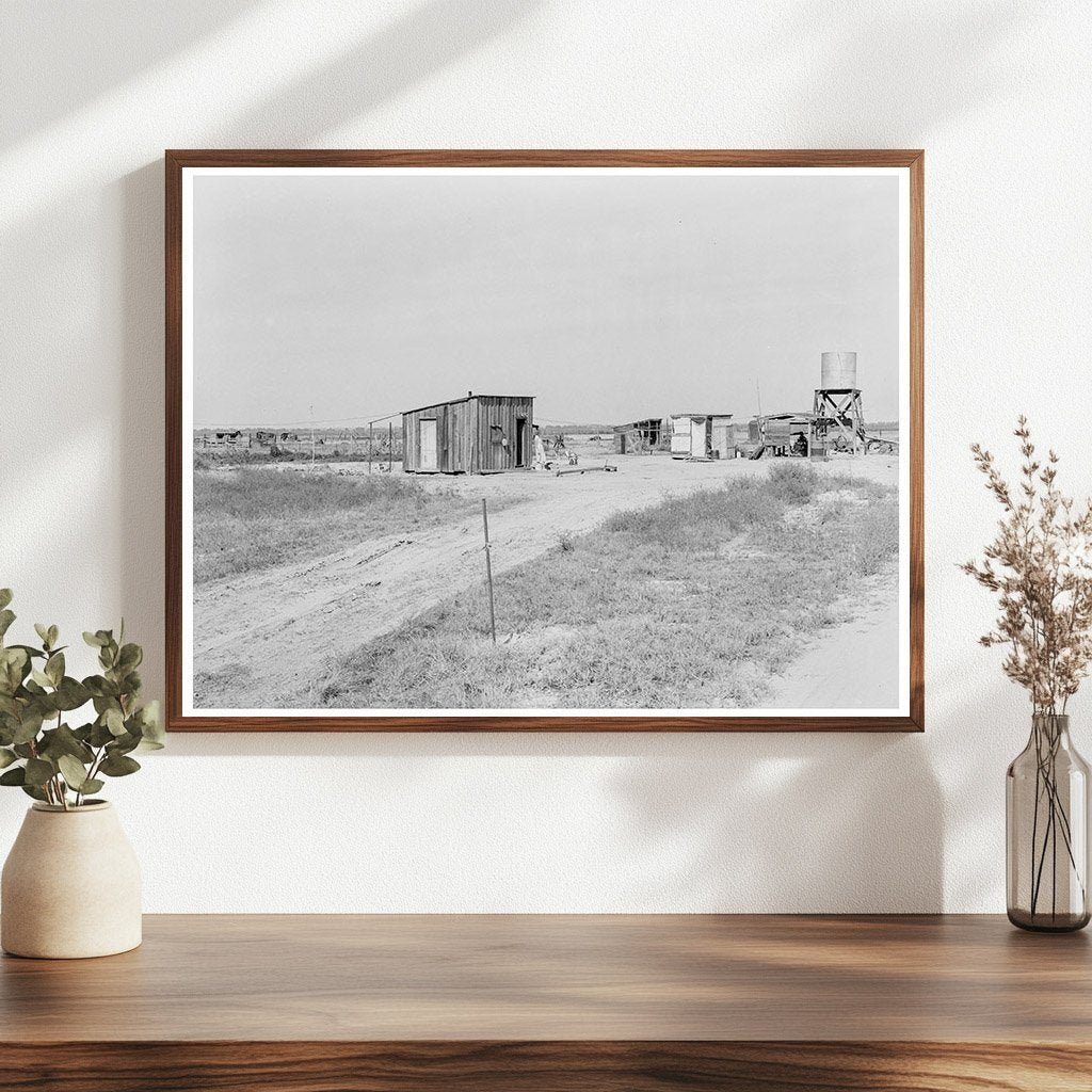 Rural Home in Tulare County California 1938 - Available at KNOWOL