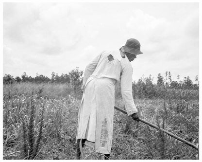 Rural Life in Mississippi 1936 Hoe Culture Photograph - Available at KNOWOL