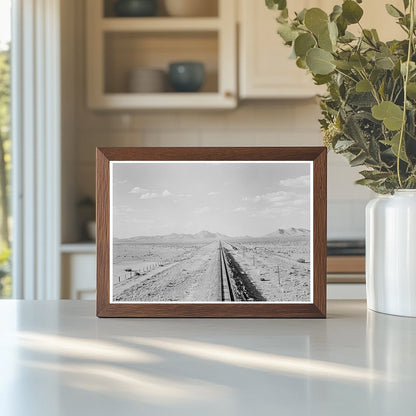 Rural New Mexico Landscape June 1938 Historical Image - Available at KNOWOL