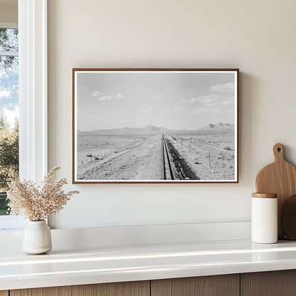 Rural New Mexico Landscape June 1938 Historical Image - Available at KNOWOL