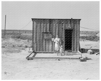 Rural Rehabilitation Family Home Tulare County 1938 - Available at KNOWOL