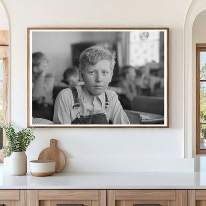 Rural School Classroom in Williams County 1937 - Available at KNOWOL