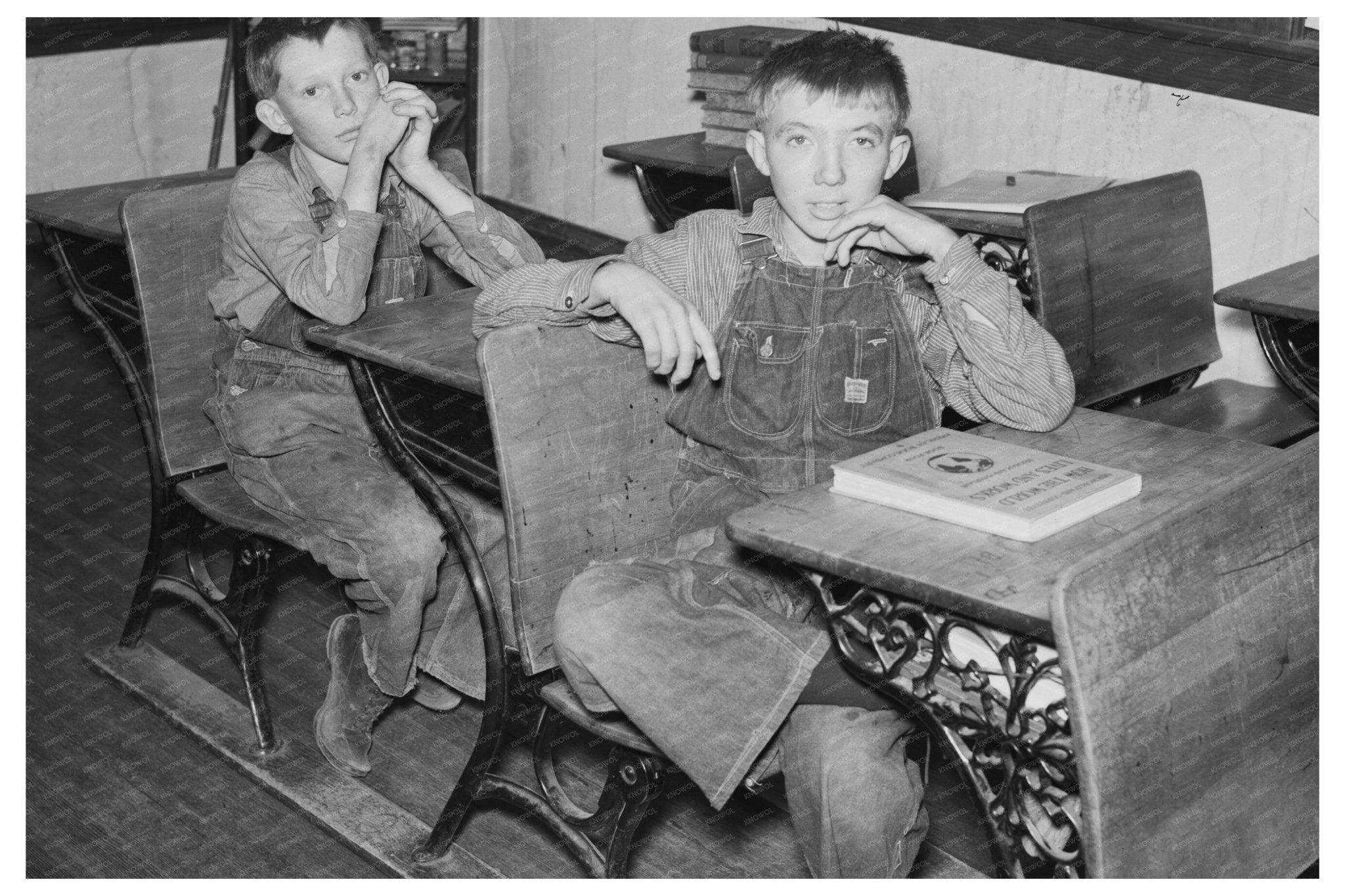 Rural Schoolchildren in Williams County North Dakota 1937 - Available at KNOWOL