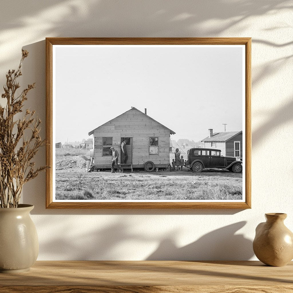 Rural Shack Community Near Klamath Falls Oregon 1939 - Available at KNOWOL