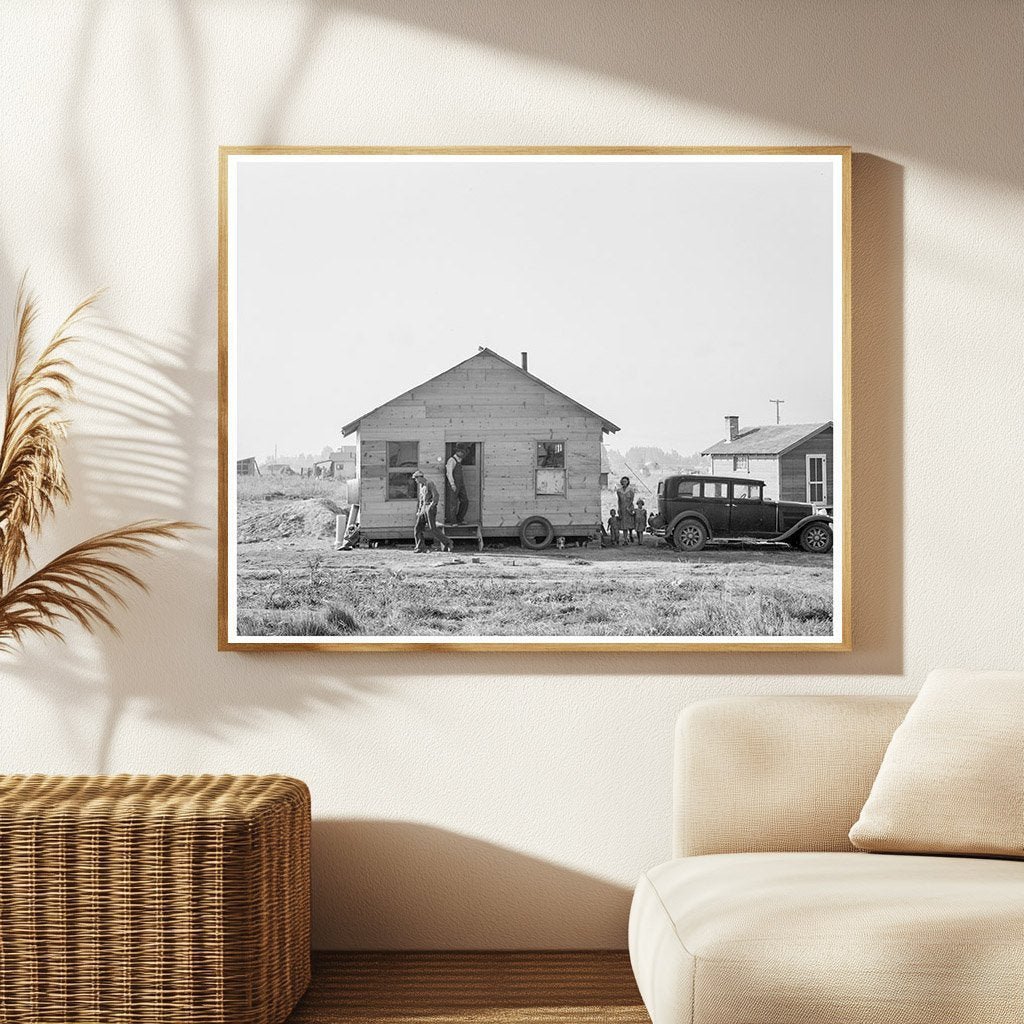 Rural Shack Community Near Klamath Falls Oregon 1939 - Available at KNOWOL