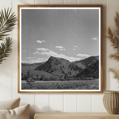 Salmon River Valley Landscape Custer County Idaho 1942 - Available at KNOWOL