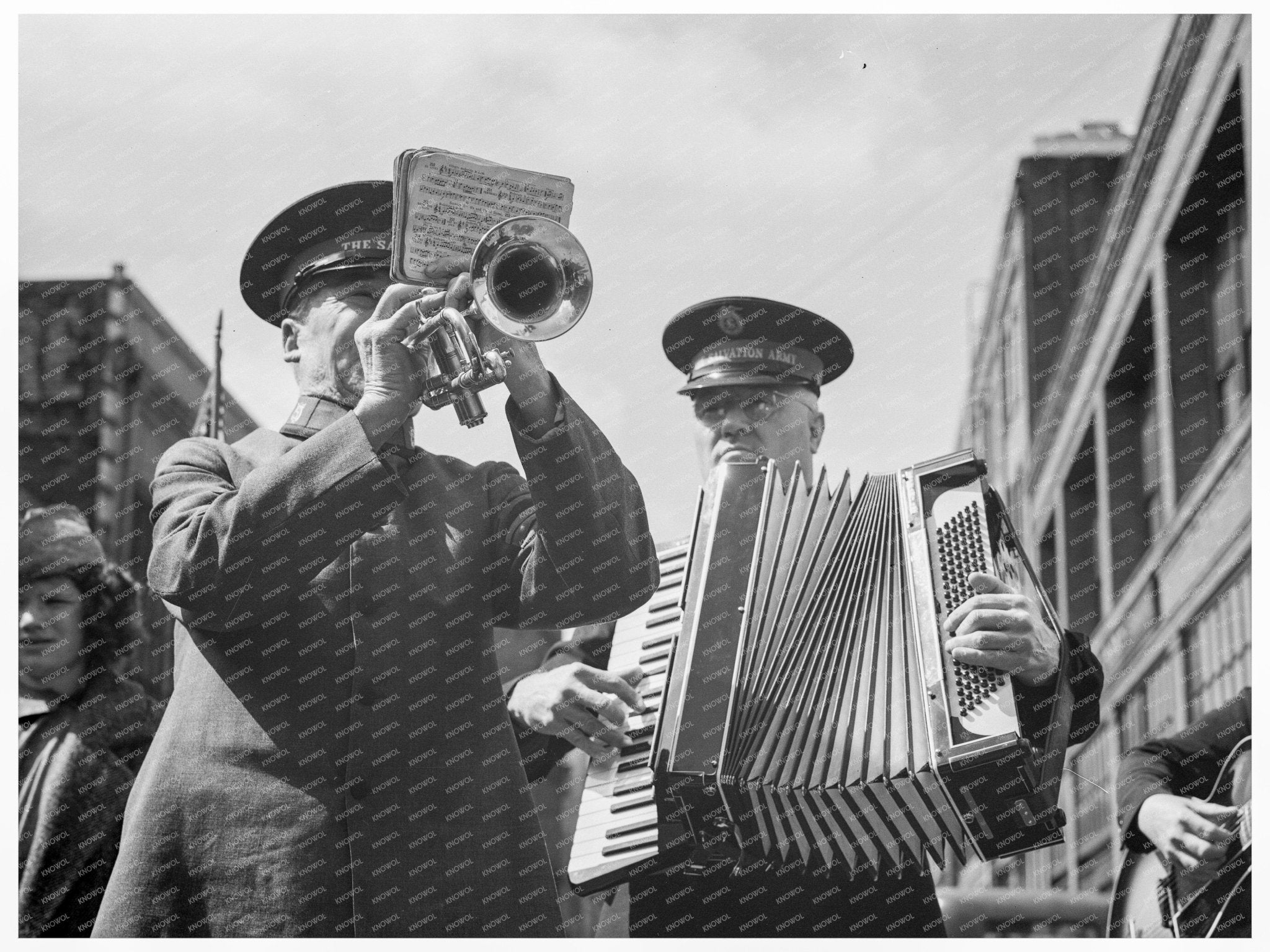 Salvation Army Community Service San Francisco 1939 Photo - Available at KNOWOL