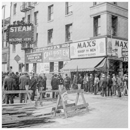 Salvation Army Event Crowd San Francisco 1939 - Available at KNOWOL