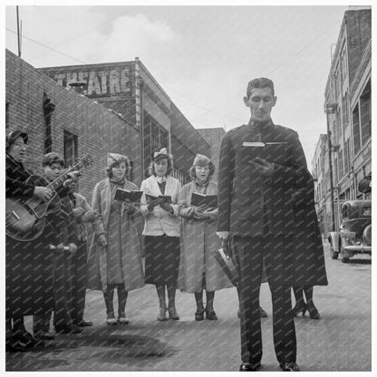 Salvation Army Gathering in San Francisco 1939 - Available at KNOWOL