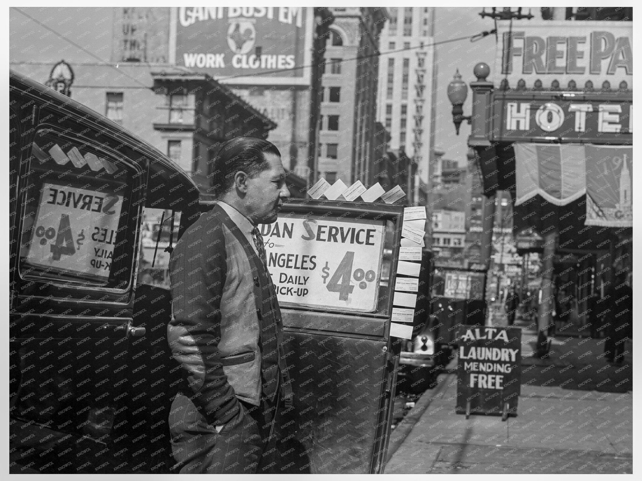 Salvation Army San Francisco 1939 Neighborhood and Services - Available at KNOWOL