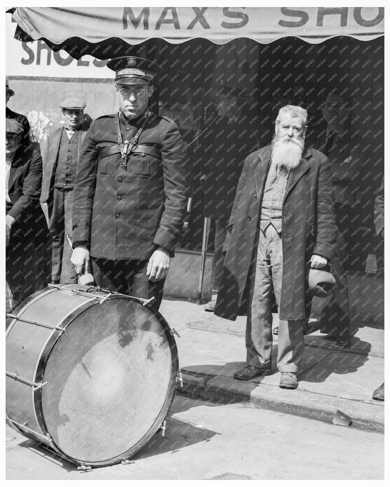 Salvation Army Soldier in San Francisco April 1939 FSA OWI Collection - Available at KNOWOL