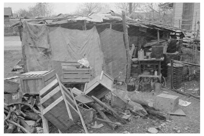 San Antonio Mexican Squatters Home March 1939 - Available at KNOWOL