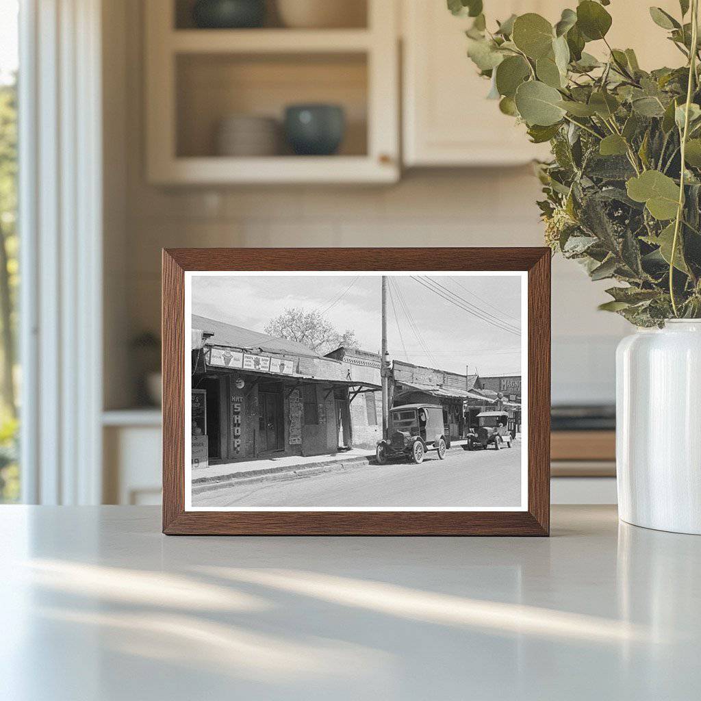 San Antonio Texas Street Scene March 1939 Vintage Image - Available at KNOWOL