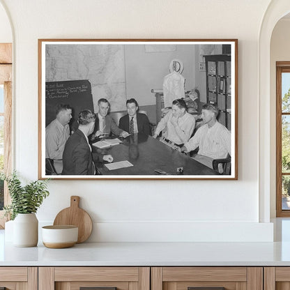 San Augustine County Judge and Commissioners Meeting 1939 - Available at KNOWOL