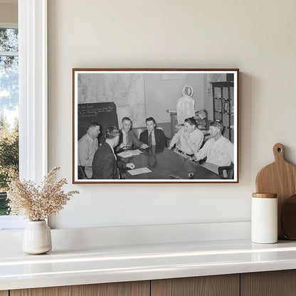 San Augustine County Judge and Commissioners Meeting 1939 - Available at KNOWOL