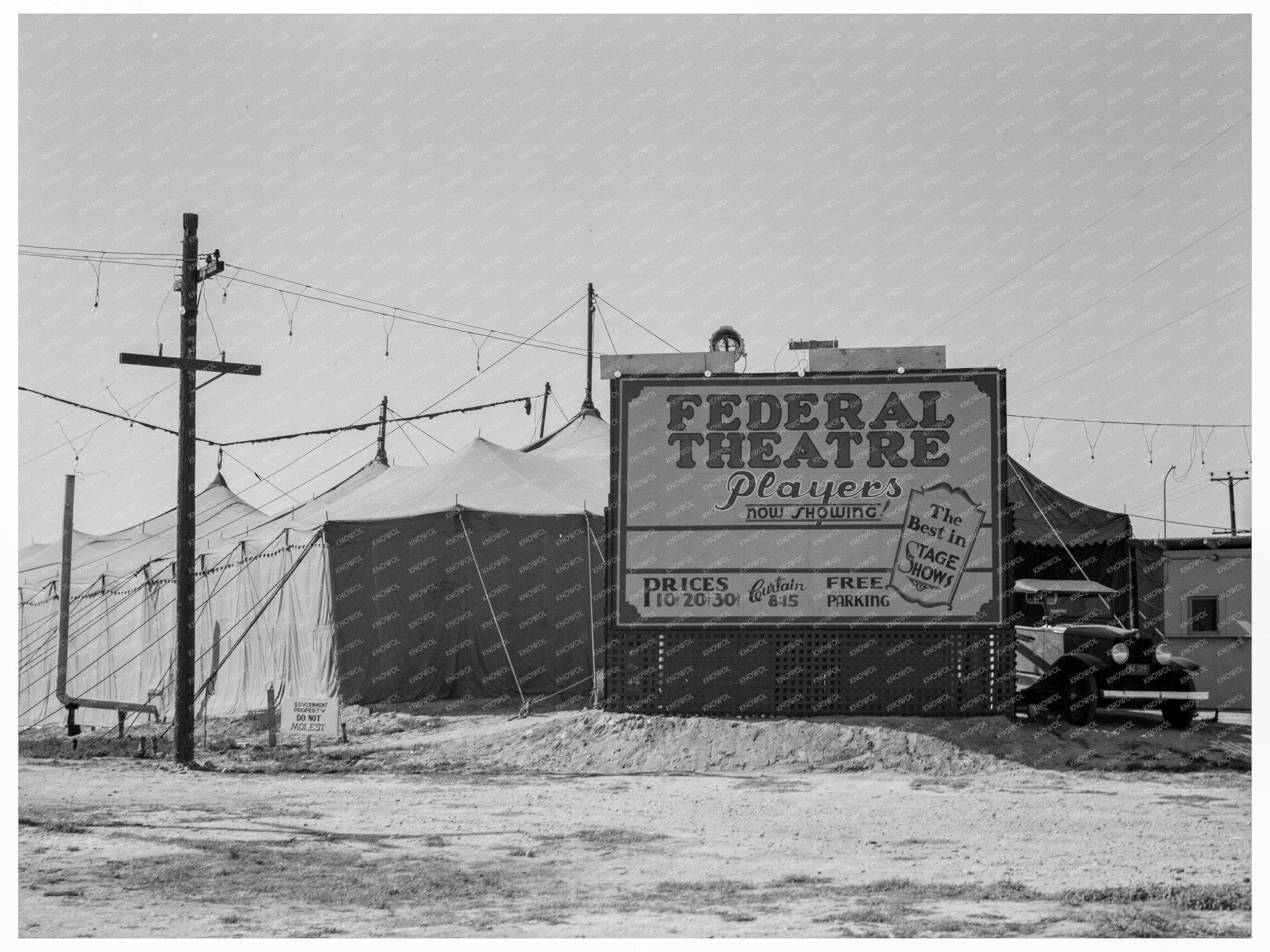 San Bernardino Theater Revival February 1937 Image - Available at KNOWOL