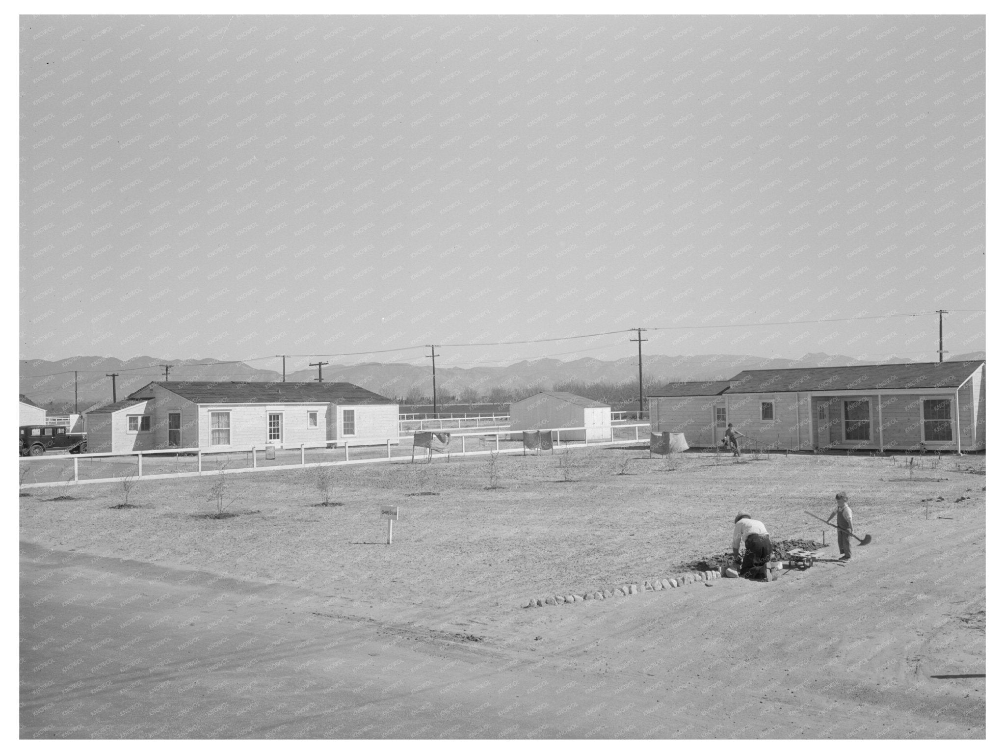 San Fernando Federal Subsistence Homesteads California 1936 Affordable Housing Initiative - Available at KNOWOL