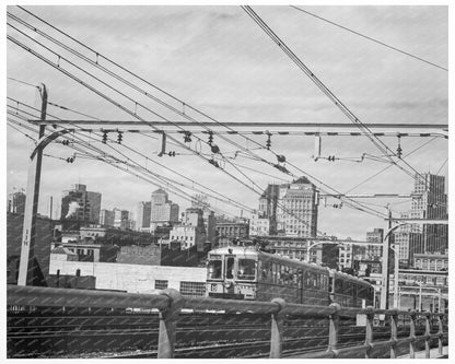 San Francisco Urban Landscape April 1939 Historical Photo - Available at KNOWOL