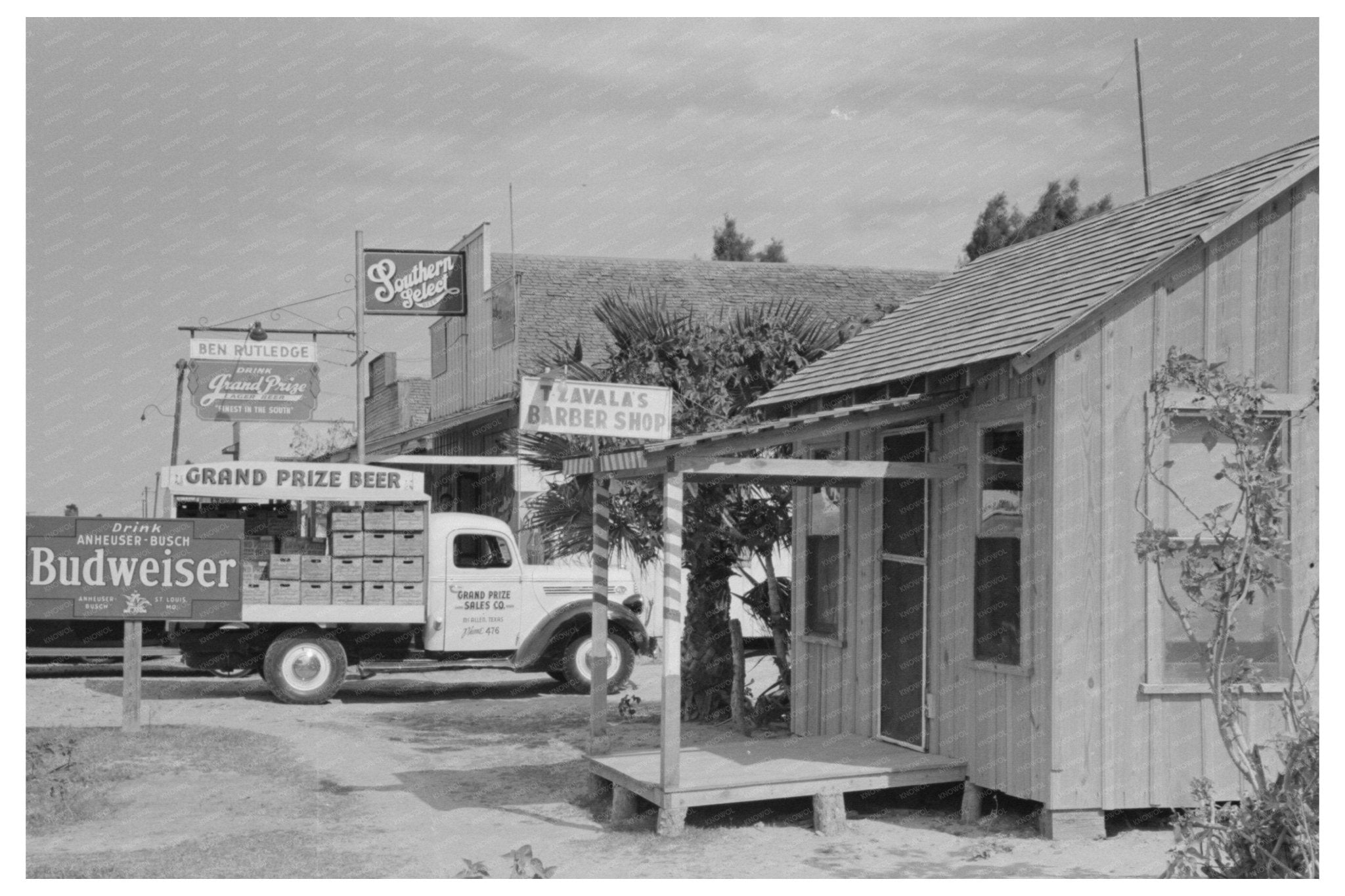 San Juan Texas Street Scene February 1939 - Available at KNOWOL