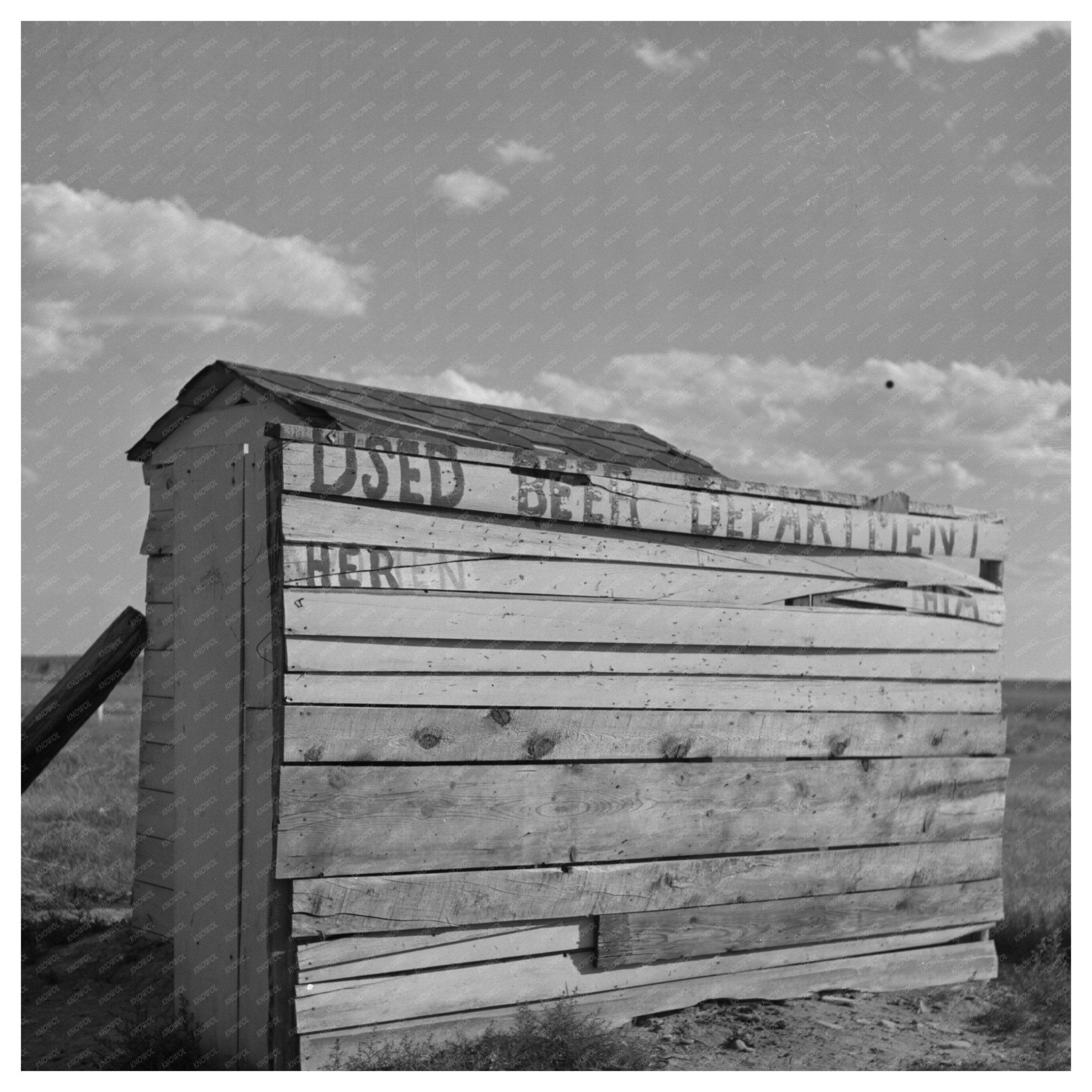 Sanitary Facilities in Midway Idaho August 1942 - Available at KNOWOL