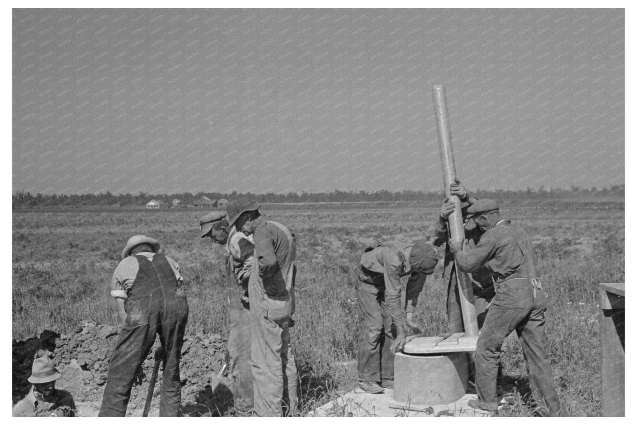 Sanitary Privy Construction in New Madrid County 1938 - Available at KNOWOL